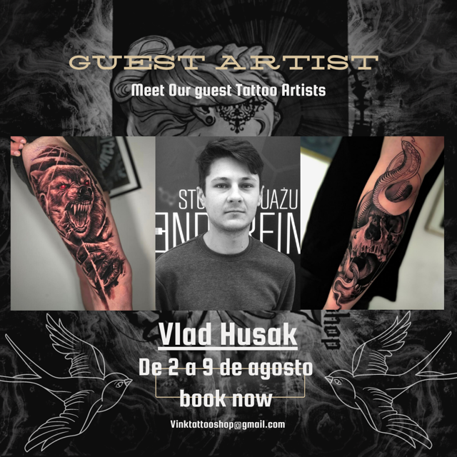 Black Elegant Tattoo Studio Instagram Post (1)