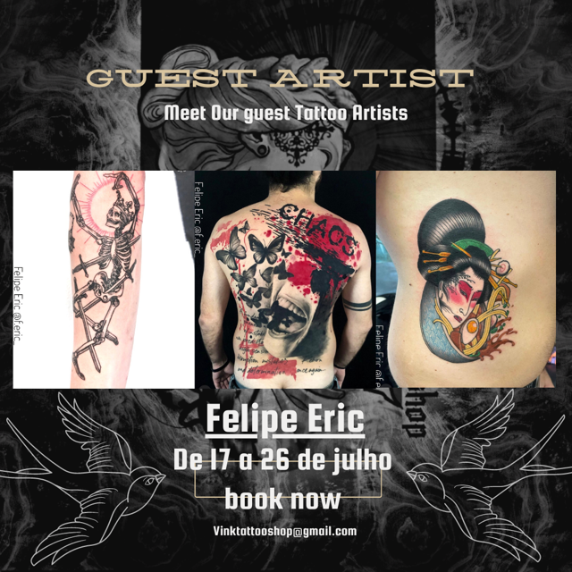 Black Elegant Tattoo Studio Instagram Post (10)