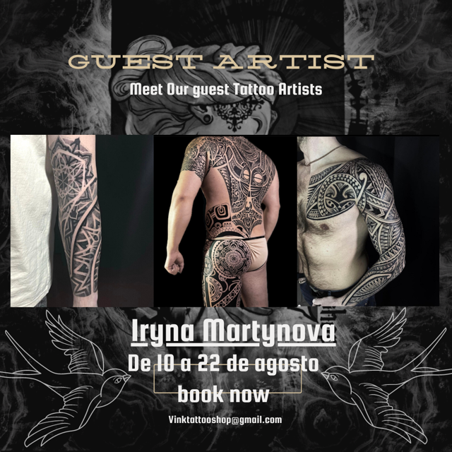 Black Elegant Tattoo Studio Instagram Post (14)
