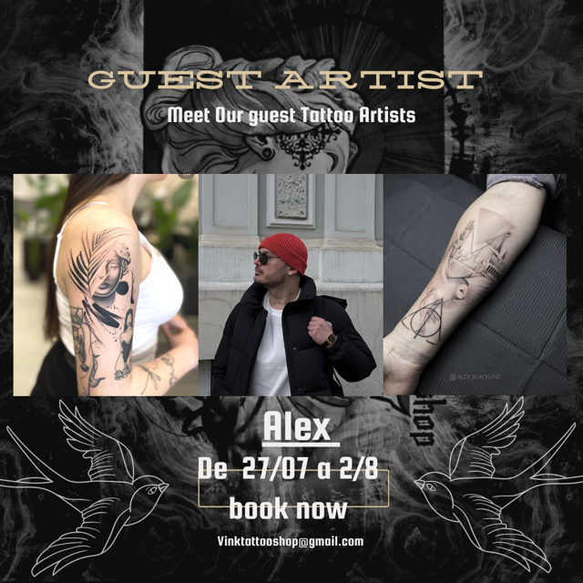 Black Elegant Tattoo Studio Instagram Post (16)