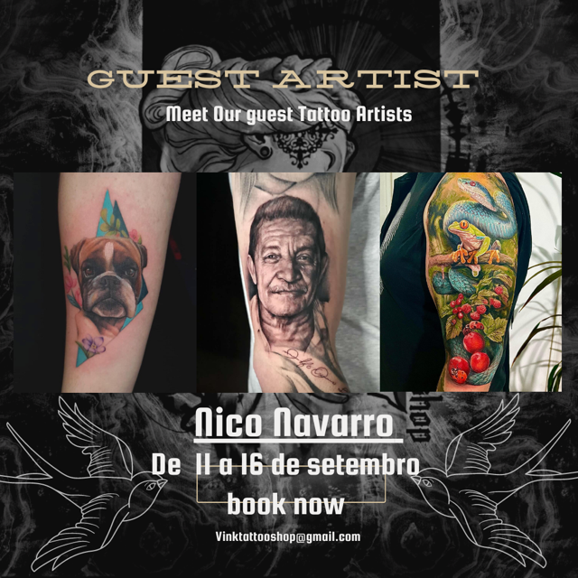 Black Elegant Tattoo Studio Instagram Post (20)