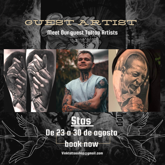 Black Elegant Tattoo Studio Instagram Post (3)
