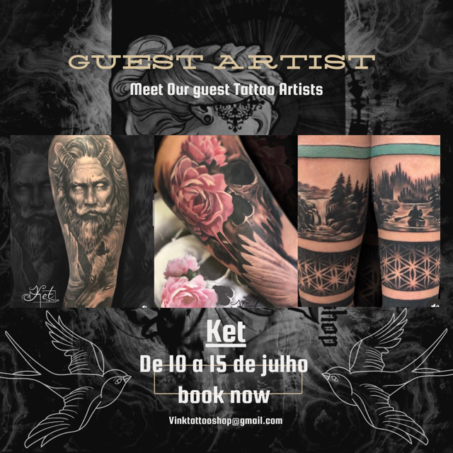 Black Elegant Tattoo Studio Instagram Post (8)